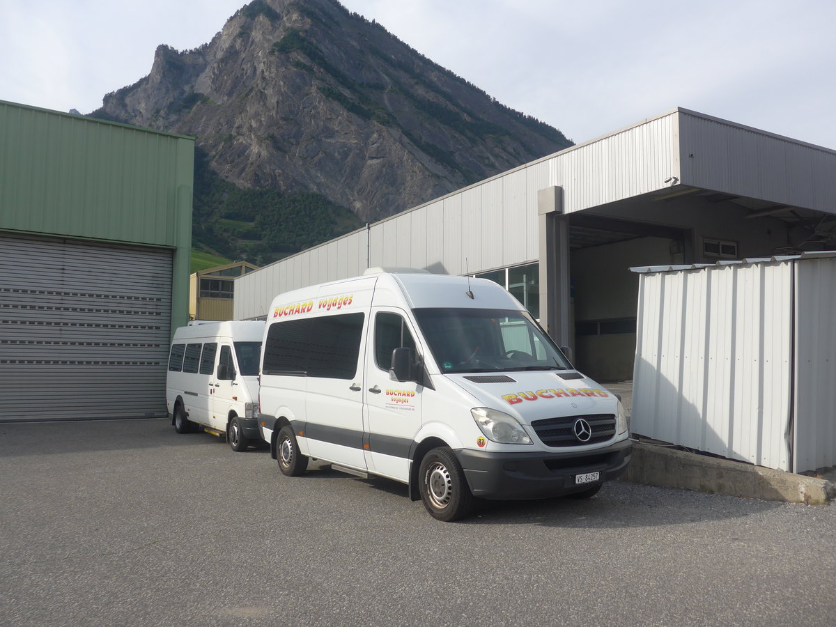 (219'083) - Buchard, Leytron - Nr. 87/VS 84'257 - Mercedes am 25. Juli 2020 in Leytron, Garage