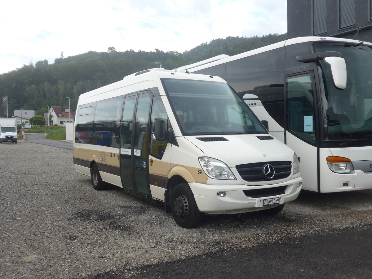 (219'140) - AZZK Zollikon - Nr. 59/ZH 694'059 - Mercedes am 26. Juli 2020 in Winterthur, EvoBus