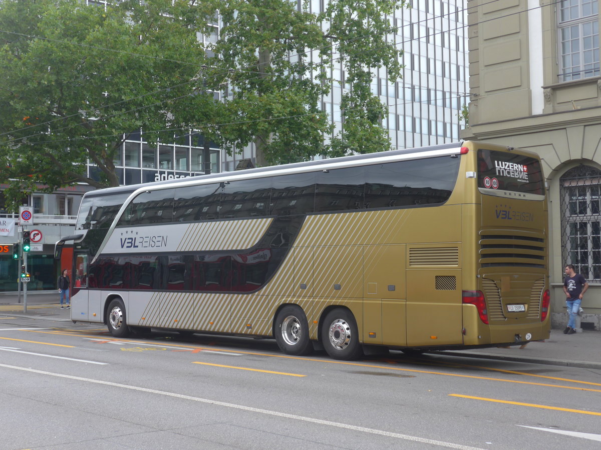 (219'432) - VBL Luzern - Nr. 805/LU 15'095 - Setra am 2. August 2020 beim Bahnhof Bern