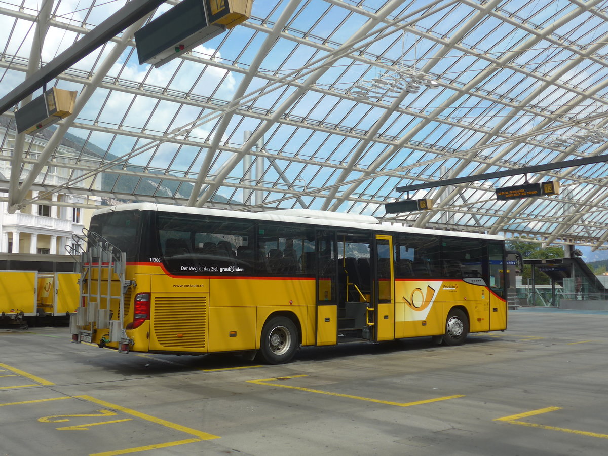 (219'804) - PostAuto Graubnden - GR 179'706 - Setra am 16. August 2020 in Chur, Postautostation