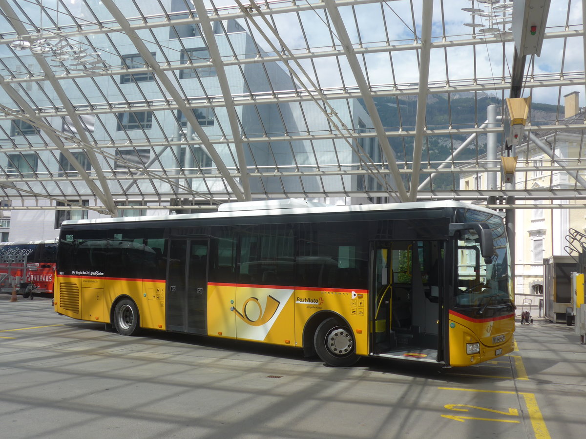 (219'806) - PostAuto Graubnden - GR 170'438 - Iveco (ex PostAuto Ostschweiz) am 16. August 2020 in Chur, Postautostation