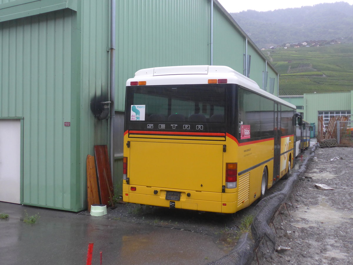 (220'254) - Buchard, Leytron - Nr. 252 - Setra (ex Rey, Ayent; ex Buchard, Leytron) am 30. August 2020 in Leytron, Garage