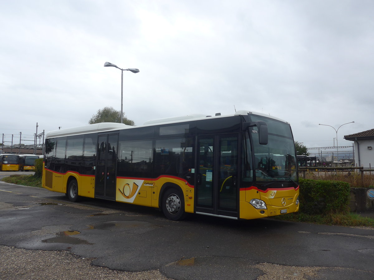 (220'287) - CarPostal Ouest - VD 615'808 - Mercedes am 30. August 2020 in Yverdon, Garage