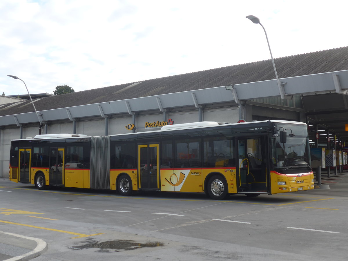 (220'342) - PostAuto Bern - Nr. 670/BE 637'670 - MAN am 31. August 2020 in Bern, Postautostation