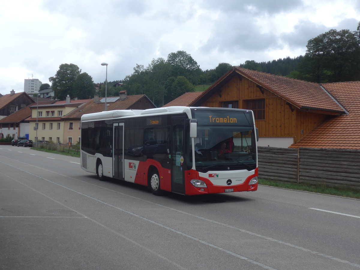 (220'403) - CJ Tramelan - Nr. 131/BE 260'052 - Mercedes am 31. August 2020 in Tramelan, Grand Rue