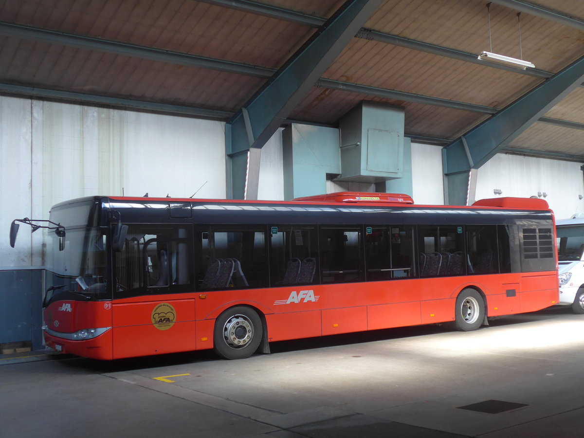 (220'788) - AFA Adelboden - Nr. 91/BE 26'704 - Solaris am 14. September 2020 in Adelboden, Busstation