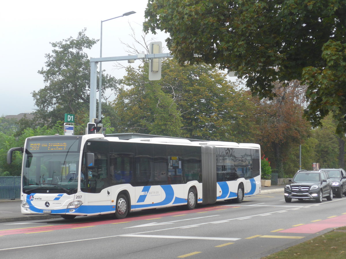 (220'826) - BOGG Wangen b.O. - Nr. 207/SO 124'950 - Mercedes am 20. September 2020 beim Bahnhof Olten