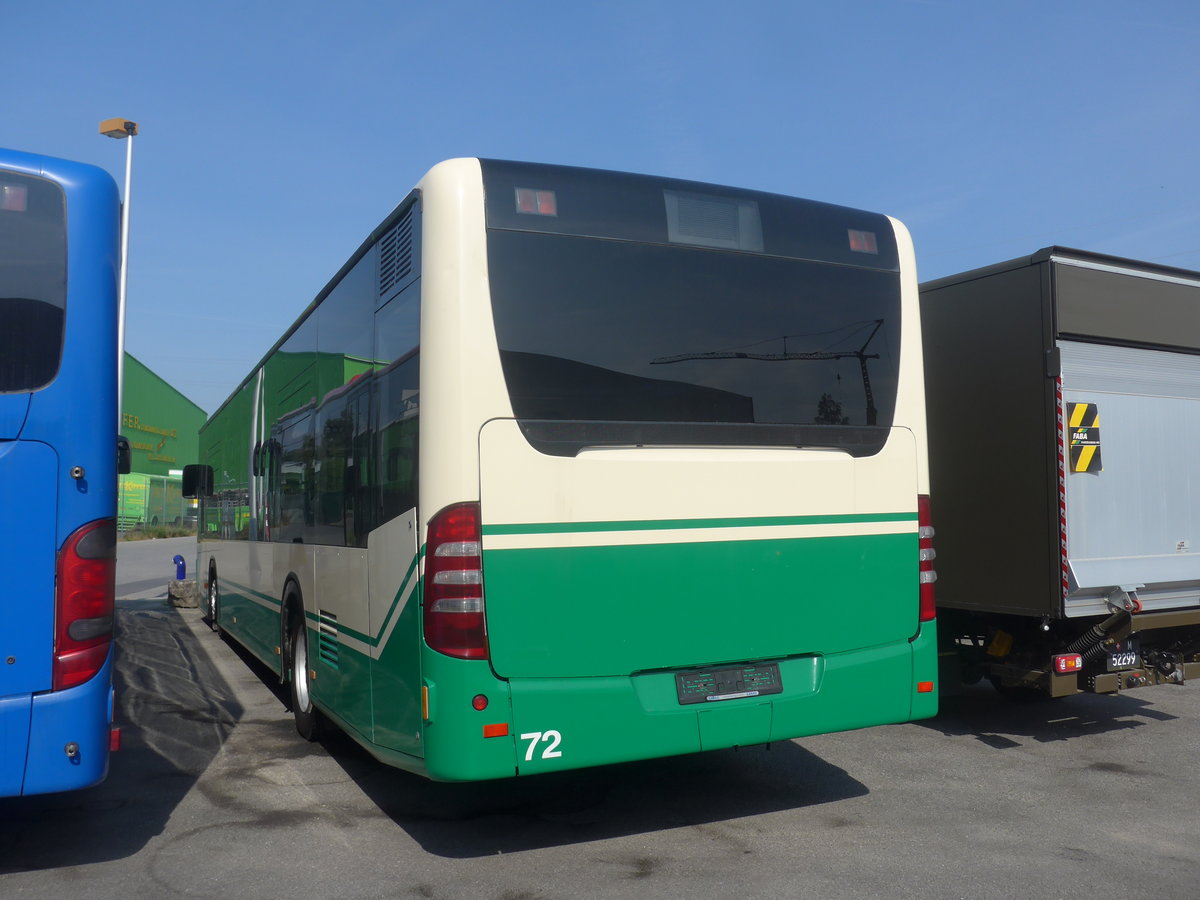 (220'865) - MBC Morges - Nr. 72 - Mercedes am 20. September 2020 in Kerzers, Interbus