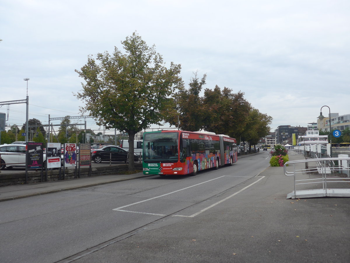 (220'943) - STI Thun - Nr. 137/BE 801'137 - Mercedes am 22. September 2020 bei der Schifflndte Thun