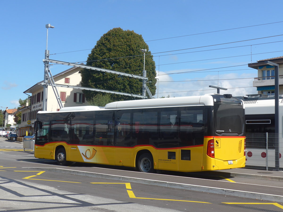 (221'102) - Faucherre, Moudon - VD 9361 - Mercedes am 23. September 2020 beim Bahnhof Palzieux