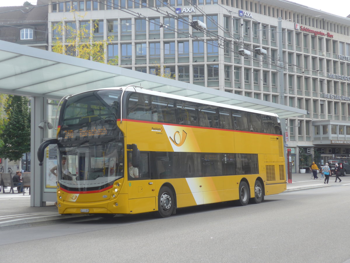 (221'272) - Schwizer, Goldach - SG 111'087 - Alexander Dennis am 24. September 2020 beim Bahnhof St. Gallen