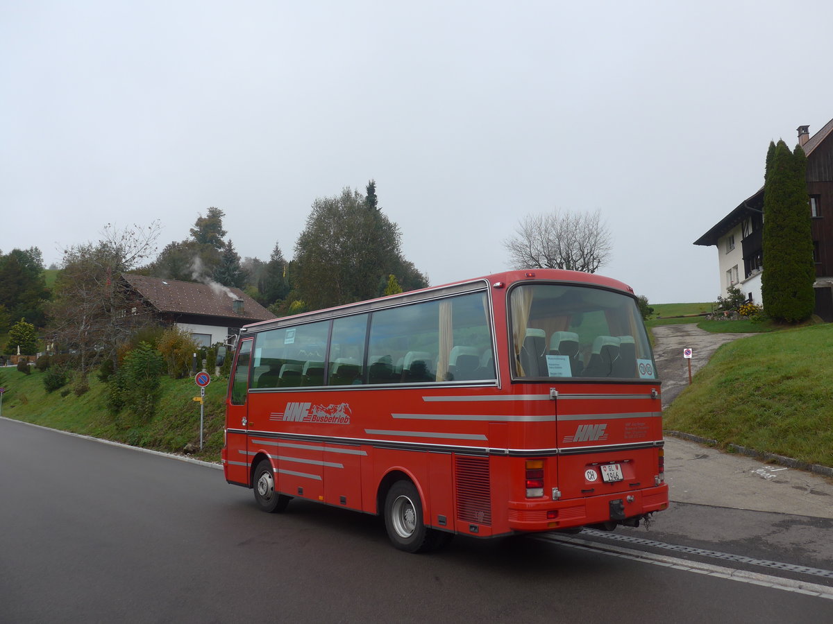 (221'812) - Biegger, Uster - Nr. 31/GL 1946 - Setra (ex AFA Adelboden Nr. 31; ex AFA Adelboden Nr. 10; ex Frhlich, Zrich) am 12. Oktober 2020 in Ghch, Rest. Berg