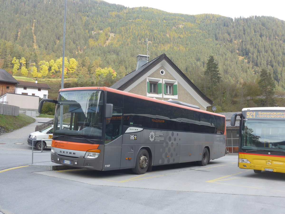 (222'138) - Aus Italien: SAD Bozen - Nr. 1107/DP-544 RY - SEtra am 20. Oktober 2020 in Martina, Cunfin