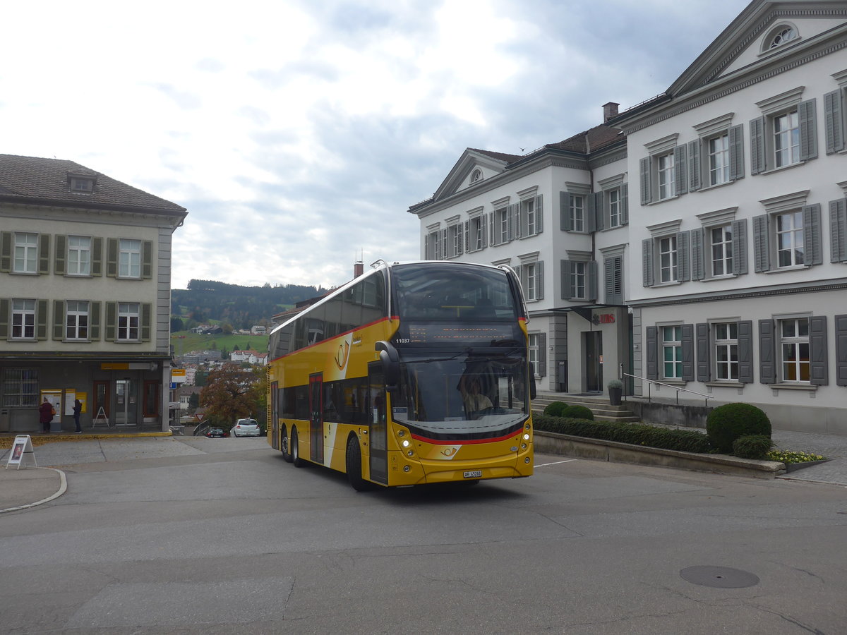 (222'331) - PostAuto Ostschweiz - AR 45'268 - Alexander Dennis am 21. Oktober 2020 in Heiden, Post