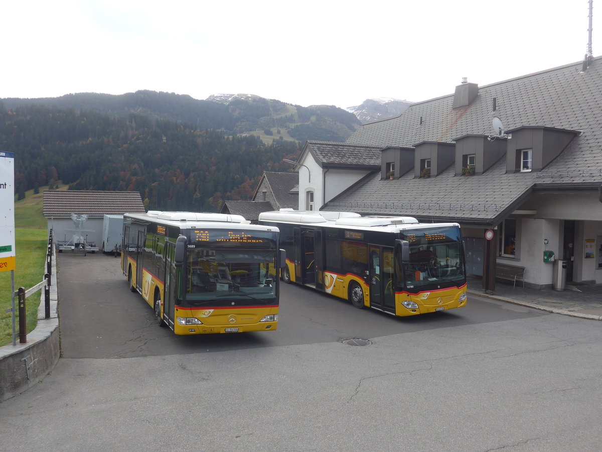 (222'430) - PostAuto Ostschweiz - SG 356'506 - Mercedes (ex Schmidt, Oberbren) am 22. Oktober 2020 in Wildhaus, Dorf