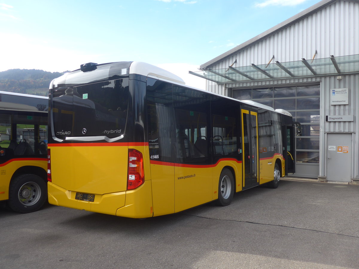 (222'445) - PostAuto Ostschweiz - PID 11'465 - Mercedes am 22. Oktober 2020 in Nesslau, Altherr