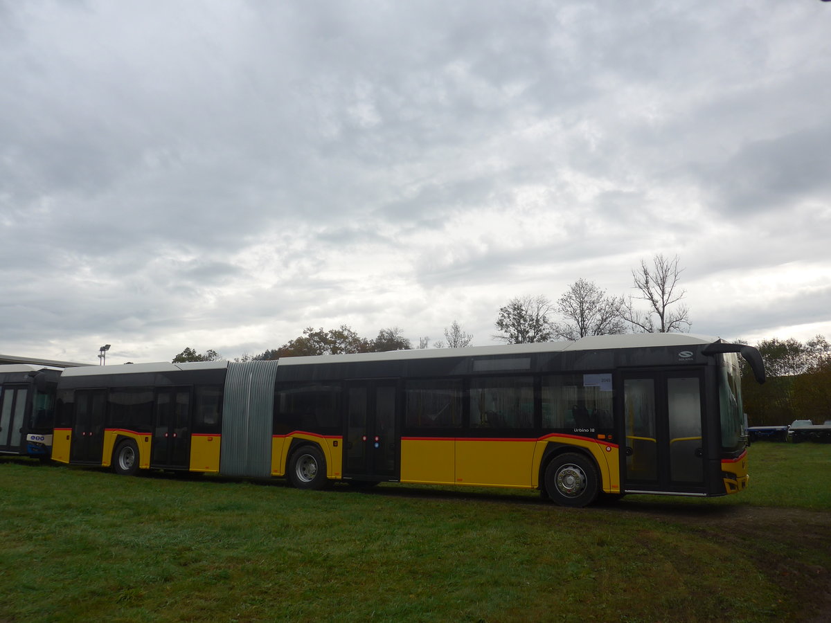 (222'742) - Twerenbold, Baden - Nr. 19 - Solaris am 1. November 2020 in Ruswil, Garage ARAG