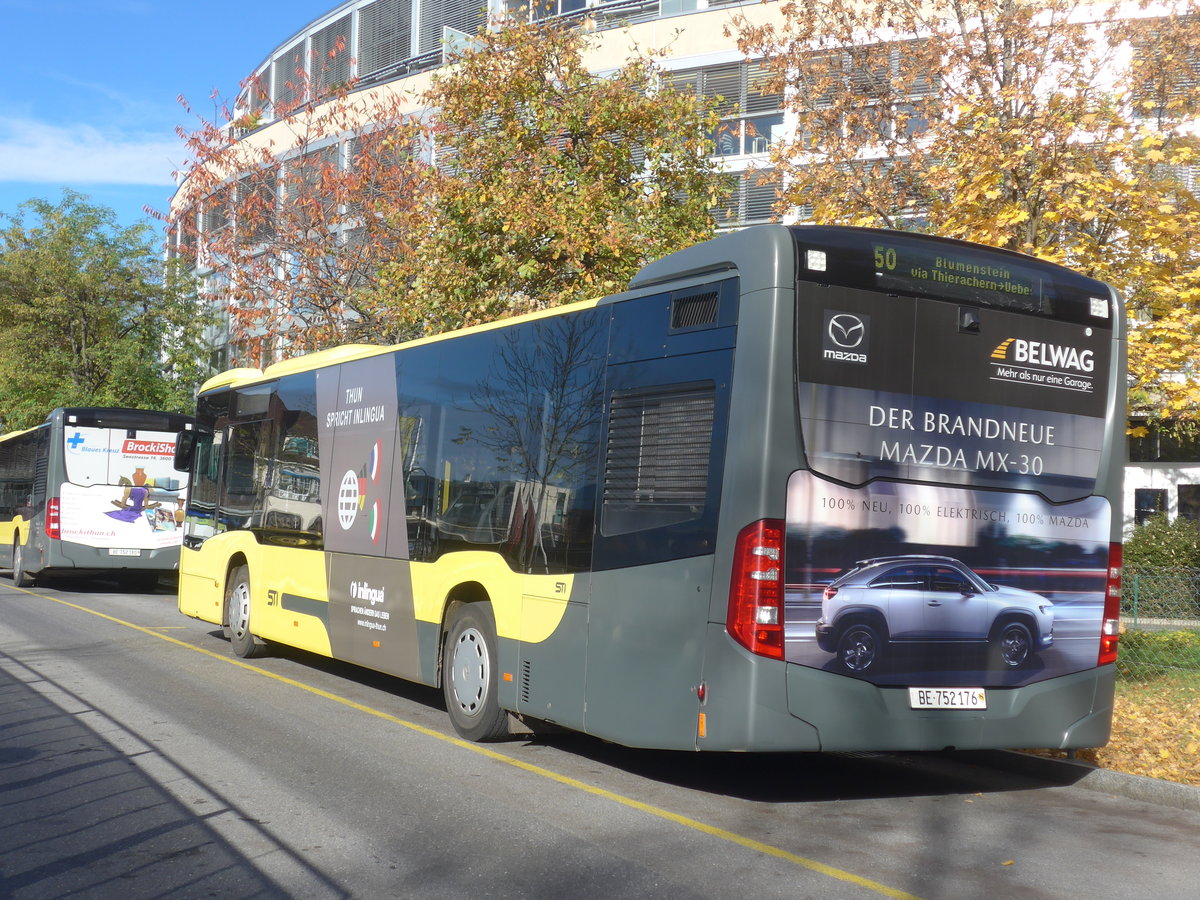 (222'849) - STI Thun - Nr. 176/BE 752'176 - Mercedes am 2. November 2020 bei der Schifflndte Thun