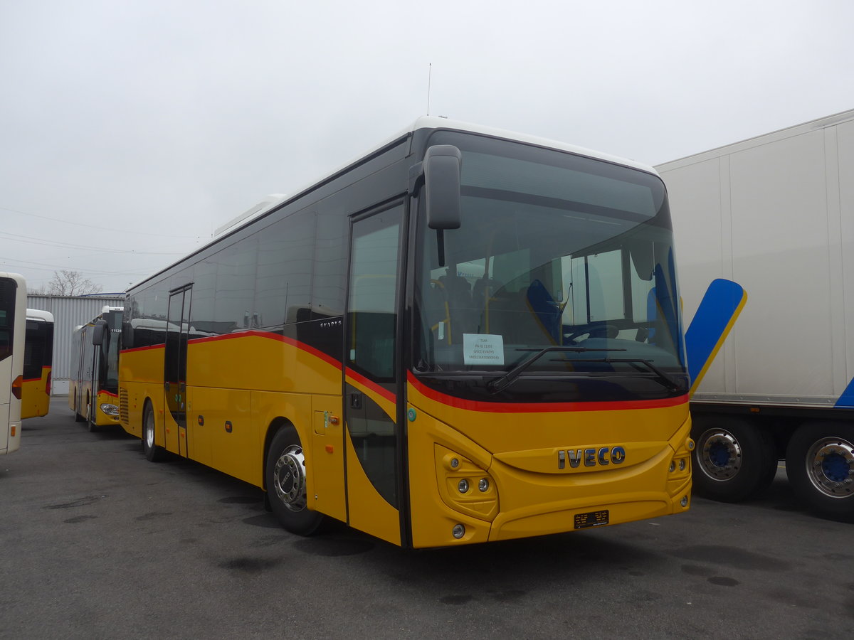 (222'904) - TSAR, Sierre - PID 11'393 - Iveco am 29. November 2020 in Kerzers, Interbus