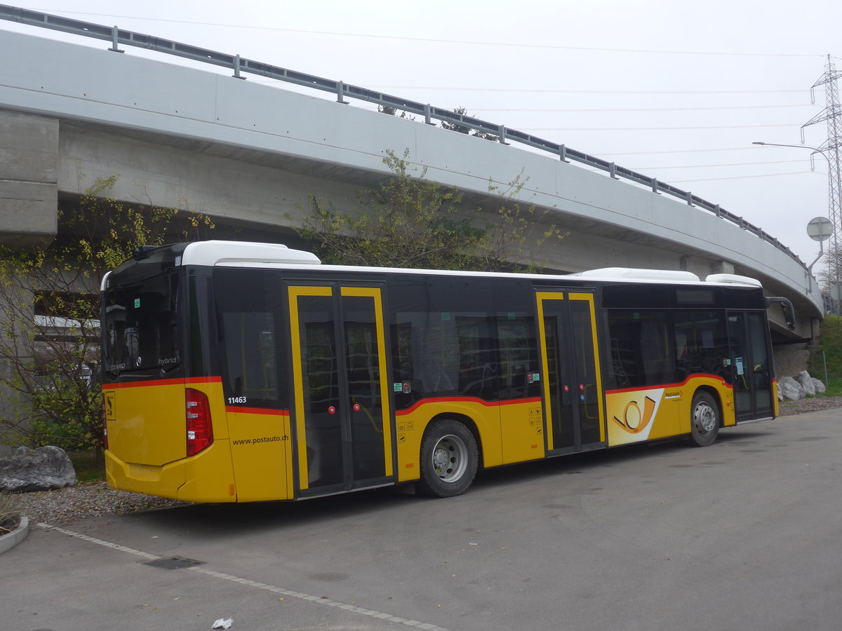 (222'914) - PostAuto Bern - PID 11'463 - Mercedes am 29. November 2020 in Kerzers, Interbus