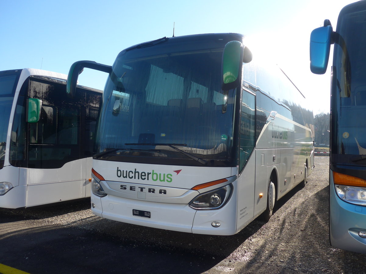 (223'657) - Bucher, Luzern - Nr. 27 - Setra am 21. Februar 2021 in Winterthur, EvoBus