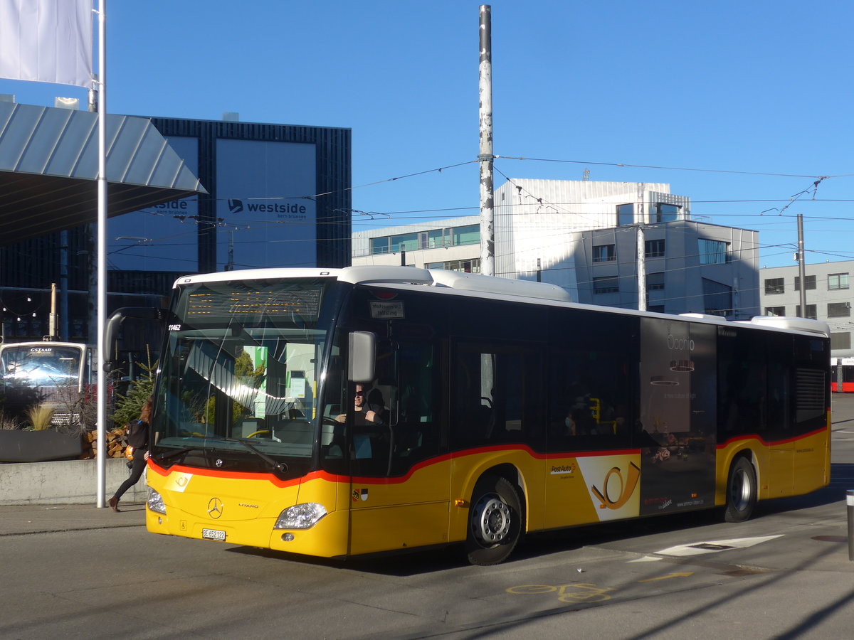 (223'692) - PostAuto Bern - Nr. 2/BE 652'122 - Mercedes am 21. Februar 2021 beim Bahnhof Bern Brnnen Westside