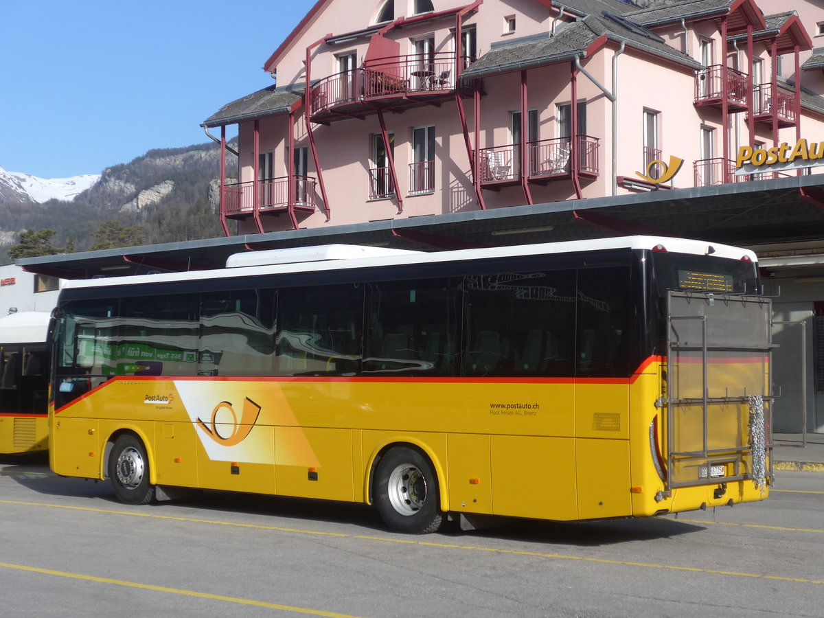 (223'768) - Flck, Brienz - Nr. 25/BE 868'725 - Iveco am 26. Februar 2021 in Meiringen, Postautostation