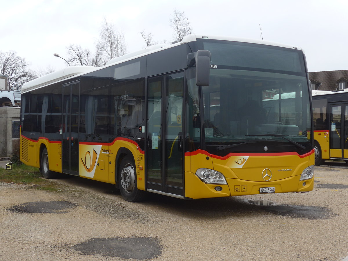 (224'209) - CarPostal Ouest - VD 613'444 - Mercedes am 14. Mrz 2021 in Yverdon, Garage