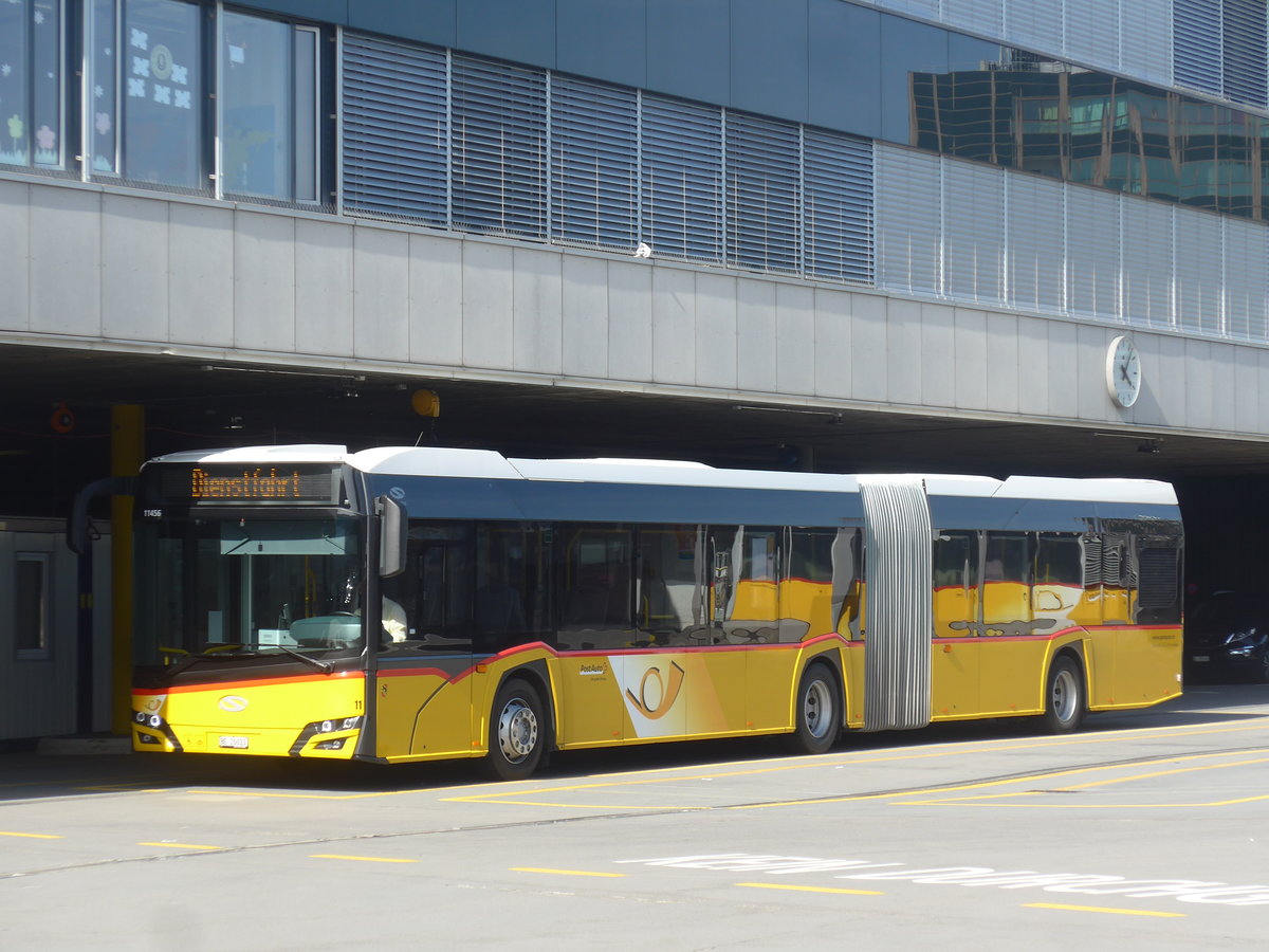 (224'619) - Steiner, Ortschwaben - Nr. 11/BE 26'023 - Solaris am 29. Mrz 2021 in Bern, Postautostation