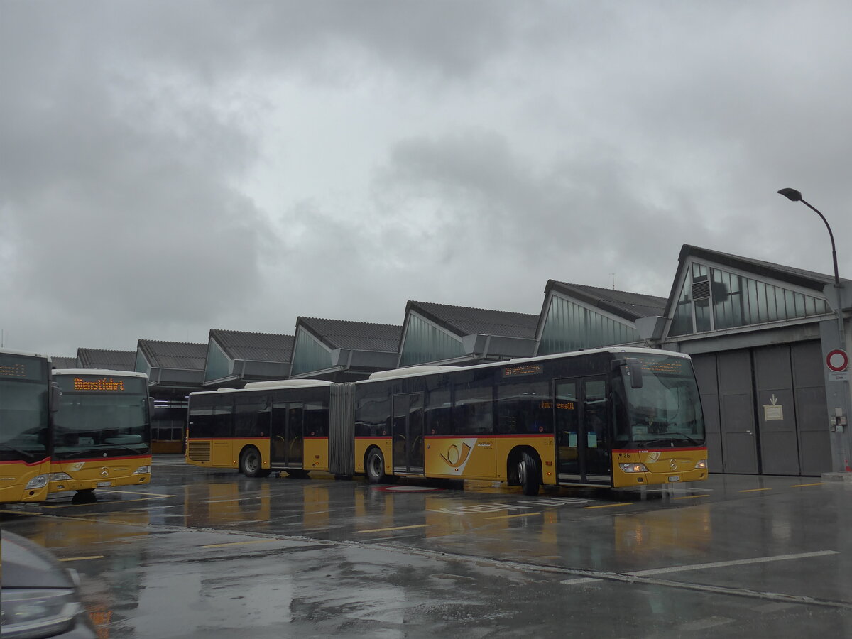 (225'742) - Steiner, Ortschwaben - Nr. 26/BE 79'379 - Mercedes (ex AVA Biel Nr. 10) am 5. Juni 2021 in Bern, Postautostation