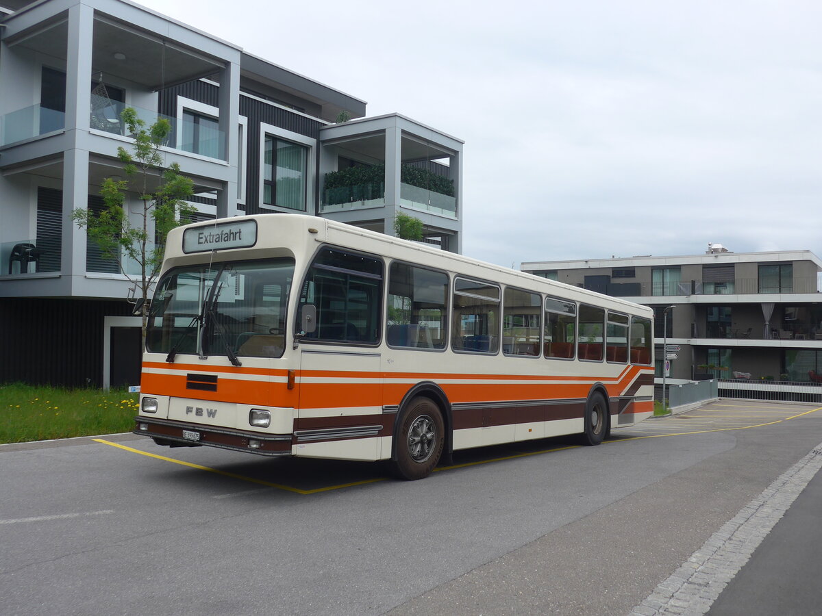 (225'771) - Wegmller, Mnsingen - BE 399'675 - FBW/R&J (ex Bamert, Wollerau) am 6. Juni 2021 in Wollerau, Garage Bamert