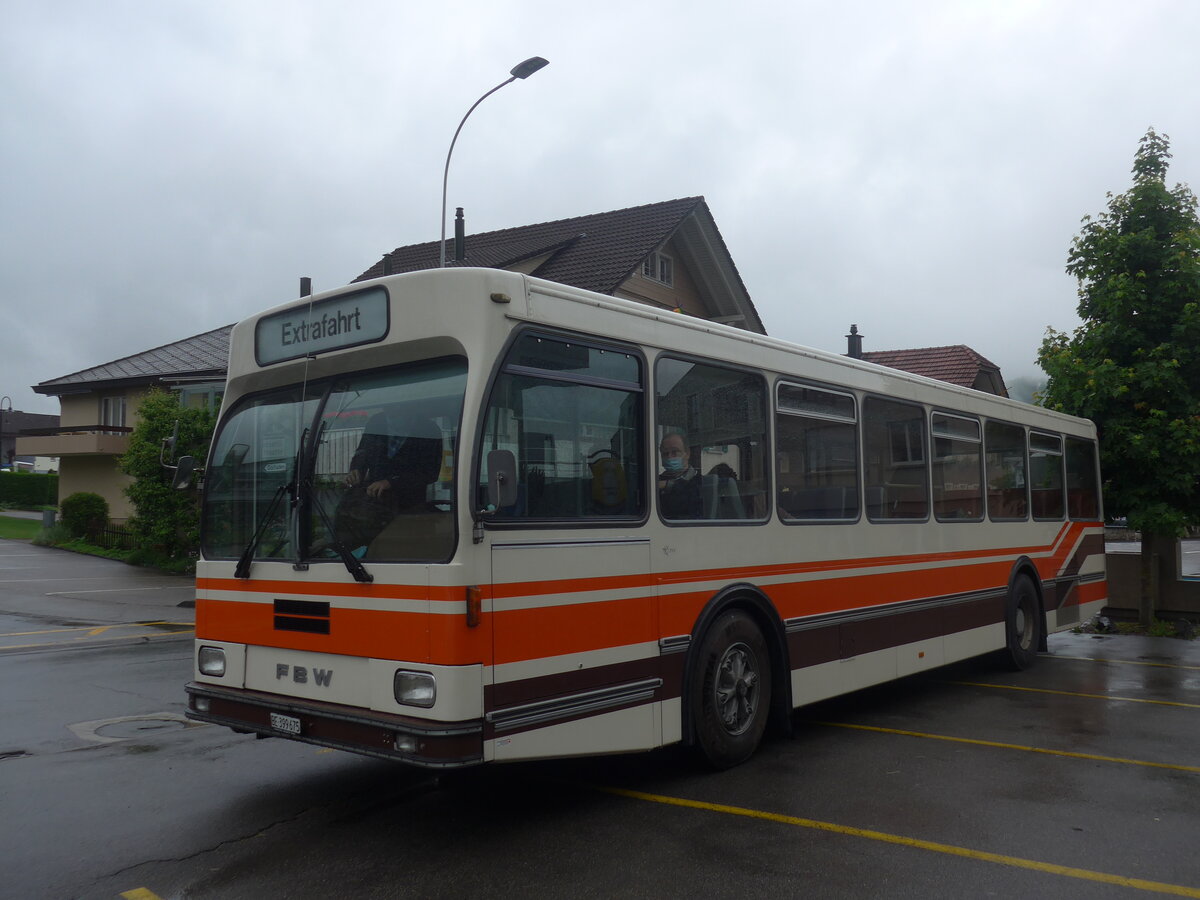 (225'798) - Wegmller, Mnsingen - BE 399'675 - FBW/R&J (ex Bamert, Wollerau) am 6. Juni 2021 in Doppleschwand, Landgasthof Linde