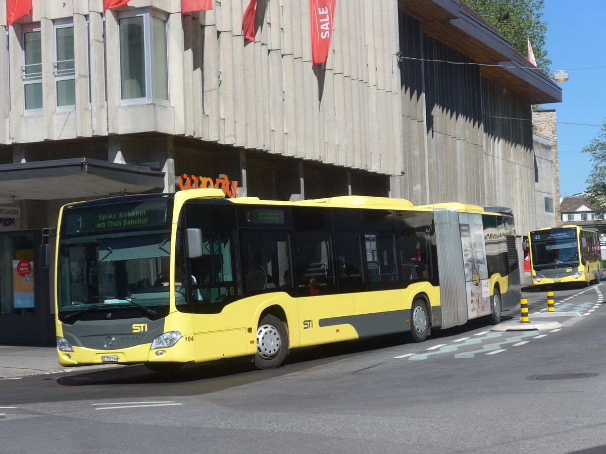 (225'896) - STI Thun - Nr. 164/BE 752'164 - Mercedes am 14. Juni 2021 in Thun, Marktgasse