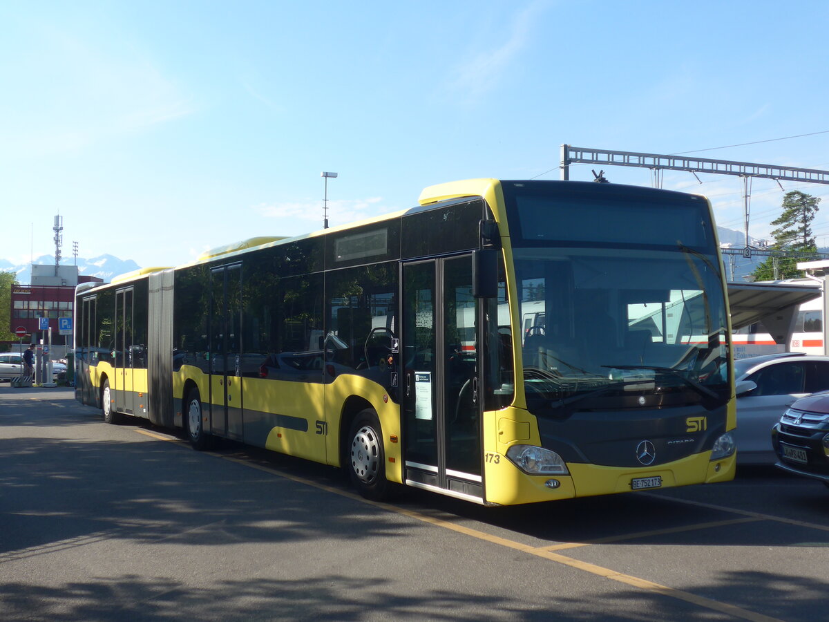 (225'902) - STI Thun - Nr. 173/BE 752'173 - Mercedes am 16. Juni 2021 in Thun, CarTerminal