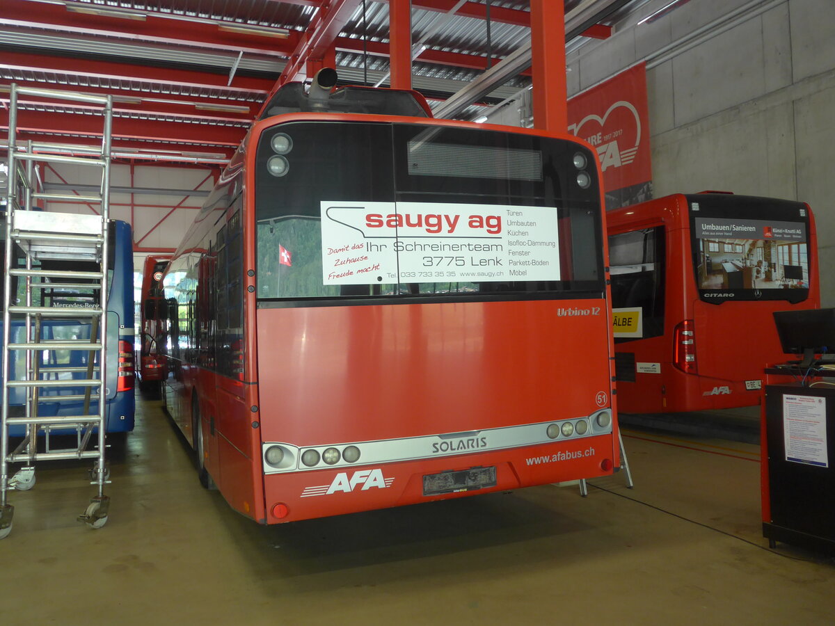 (225'934) - AFA Adelboden - Nr. 51 - Solaris am 16. Juni 2021 in Frutigen, Garage