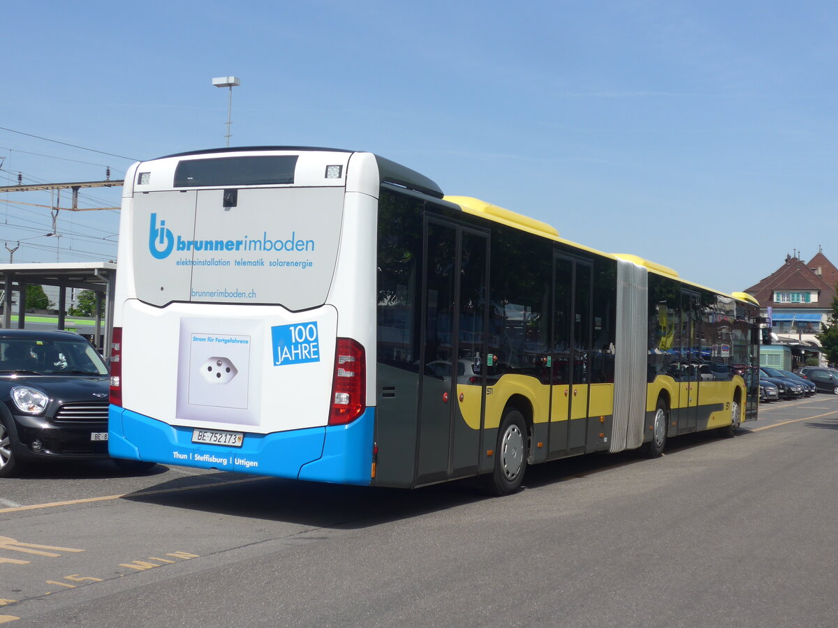 (225'950) - STI Thun - Nr. 173/BE 752'173 - Mercedes am 17. Juni 2021 in Thun, CarTerminal