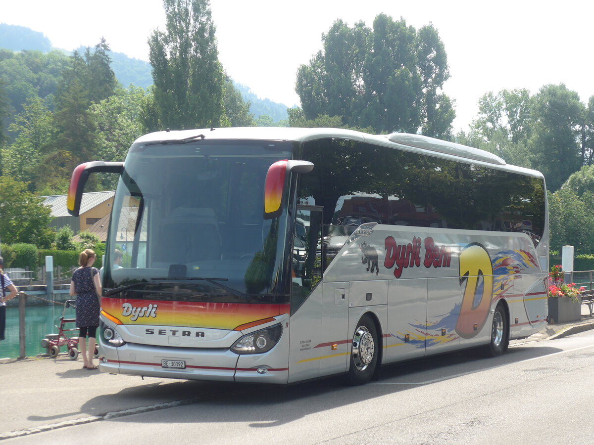 (225'951) - Dysli, Bern - Nr. 28/BE 30'392 - Setra am 17. Juni 2021 bei der Schifflndte Thun