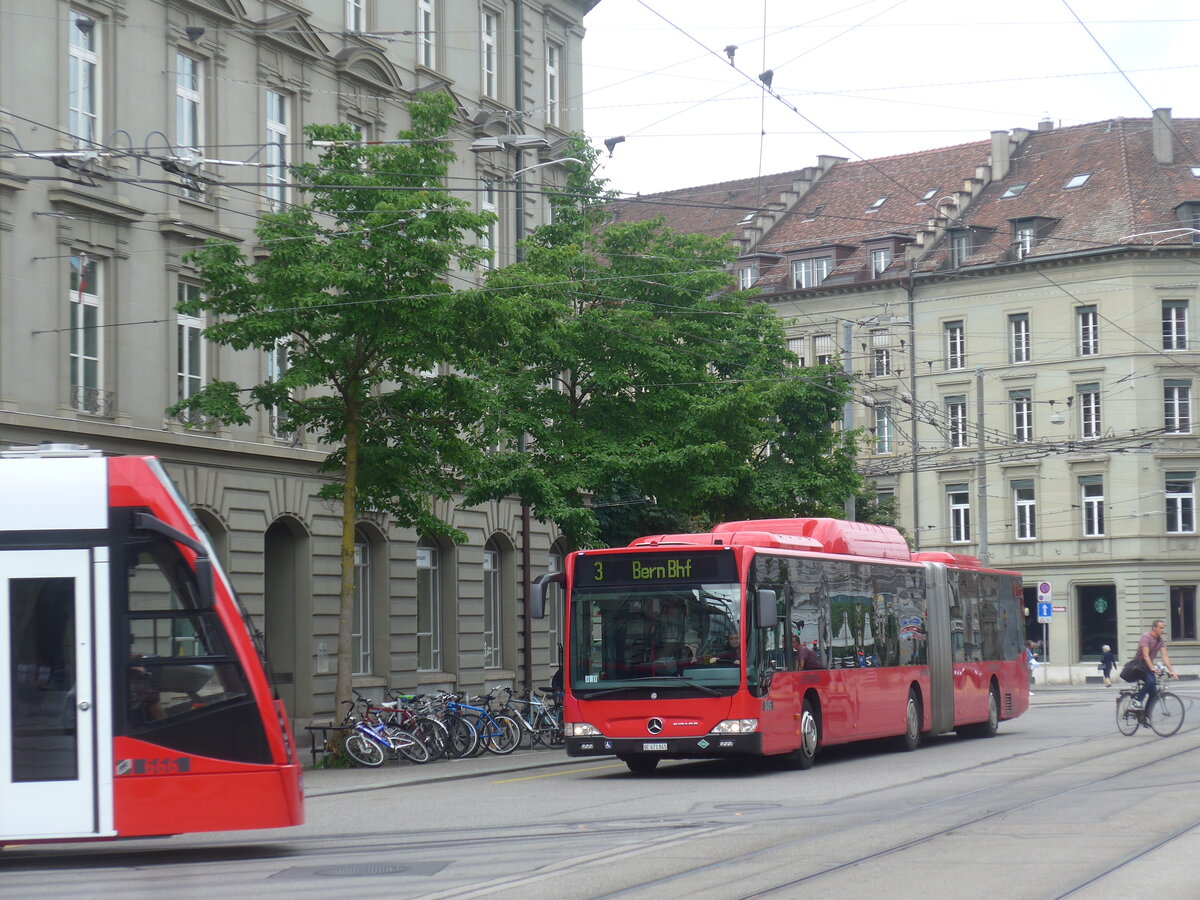 (226'319) - Bernmobil, Bern - Nr. 845/BE 671'845 - Mercedes am 11. Juli 2021 beim Bahnhof Bern