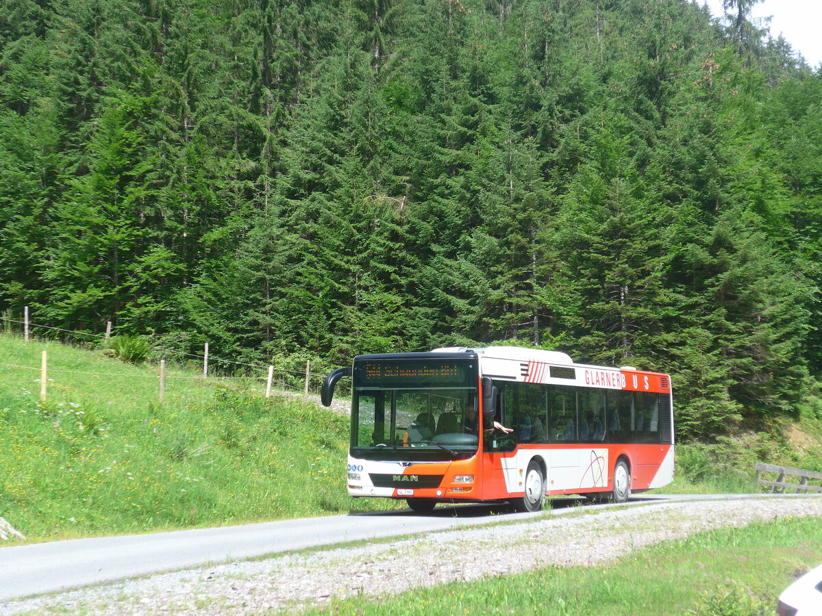 (226'434) - AS Engi - Nr. 5/GL 7705 - MAN am 12. Juli 2021 in Schwanden, Kies