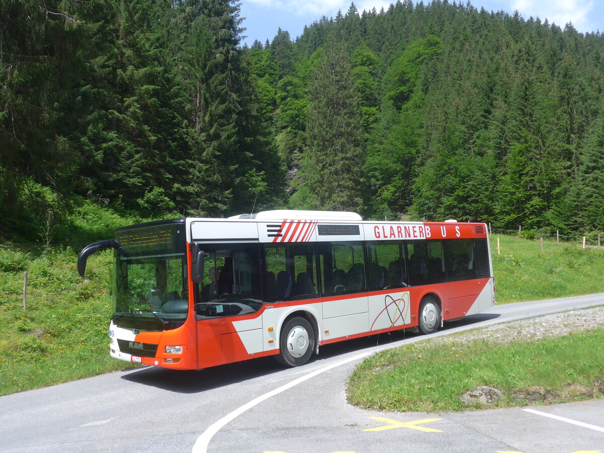 (226'435) - AS Engi - Nr. 5/GL 7705 - MAN am 12. Juli 2021 in Schwanden, Kies