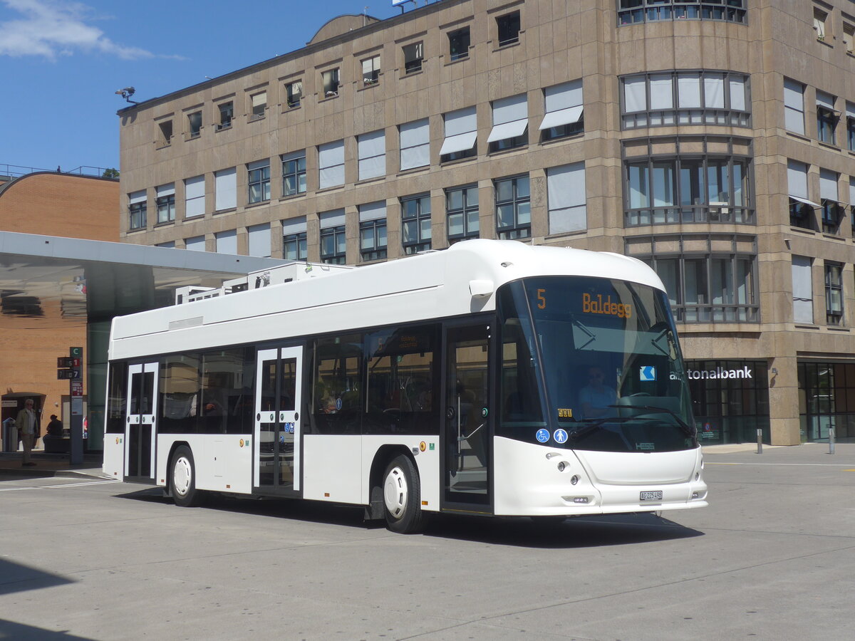 (226'622) - RVBW Wettingen - Nr. 53/AG 225'498 - Hess am 19. Juli 2021 beim Bahnhof Baden