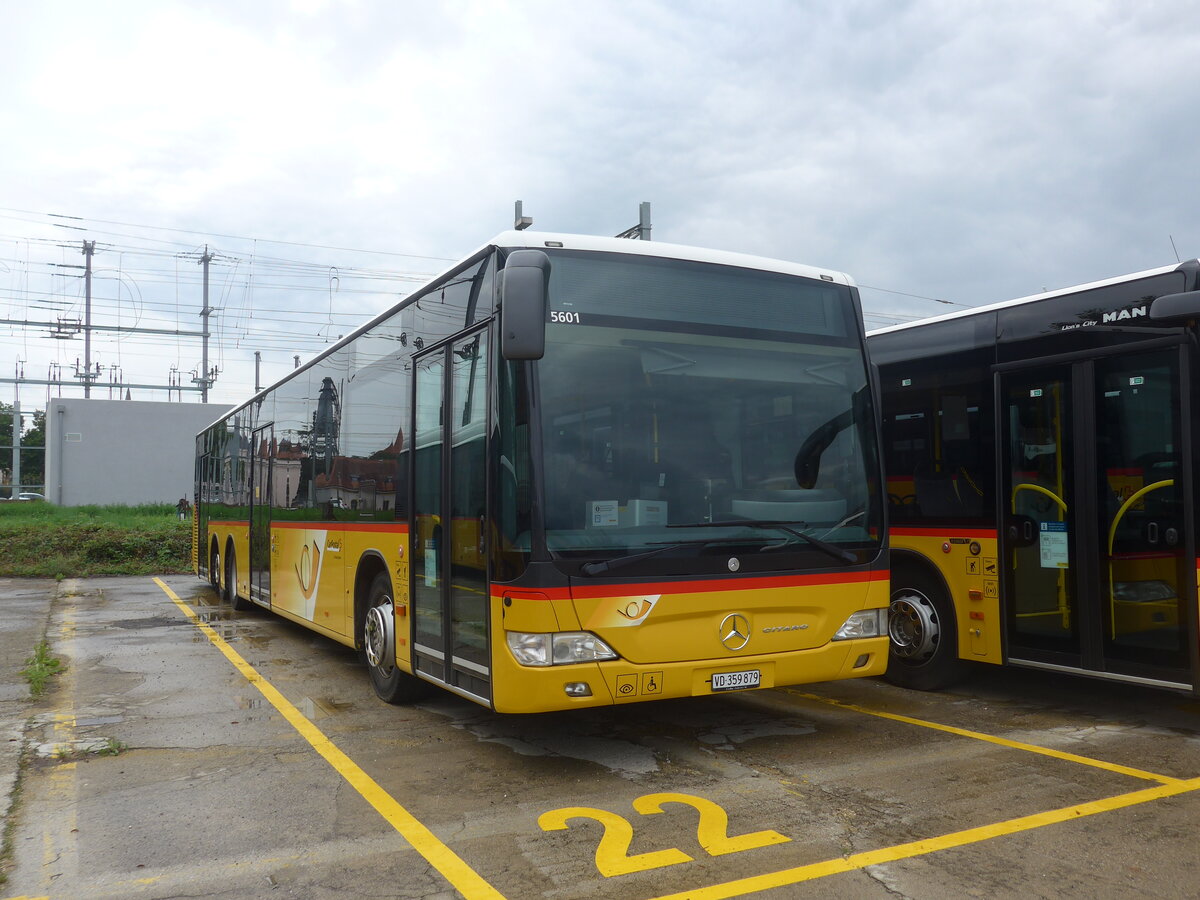 (226'895) - CarPostal Ouest - VD 359'879 - Mercedes (ex JU 31'178; ex Nr. 32) am 1. august 2021 in Yverdon, Garage