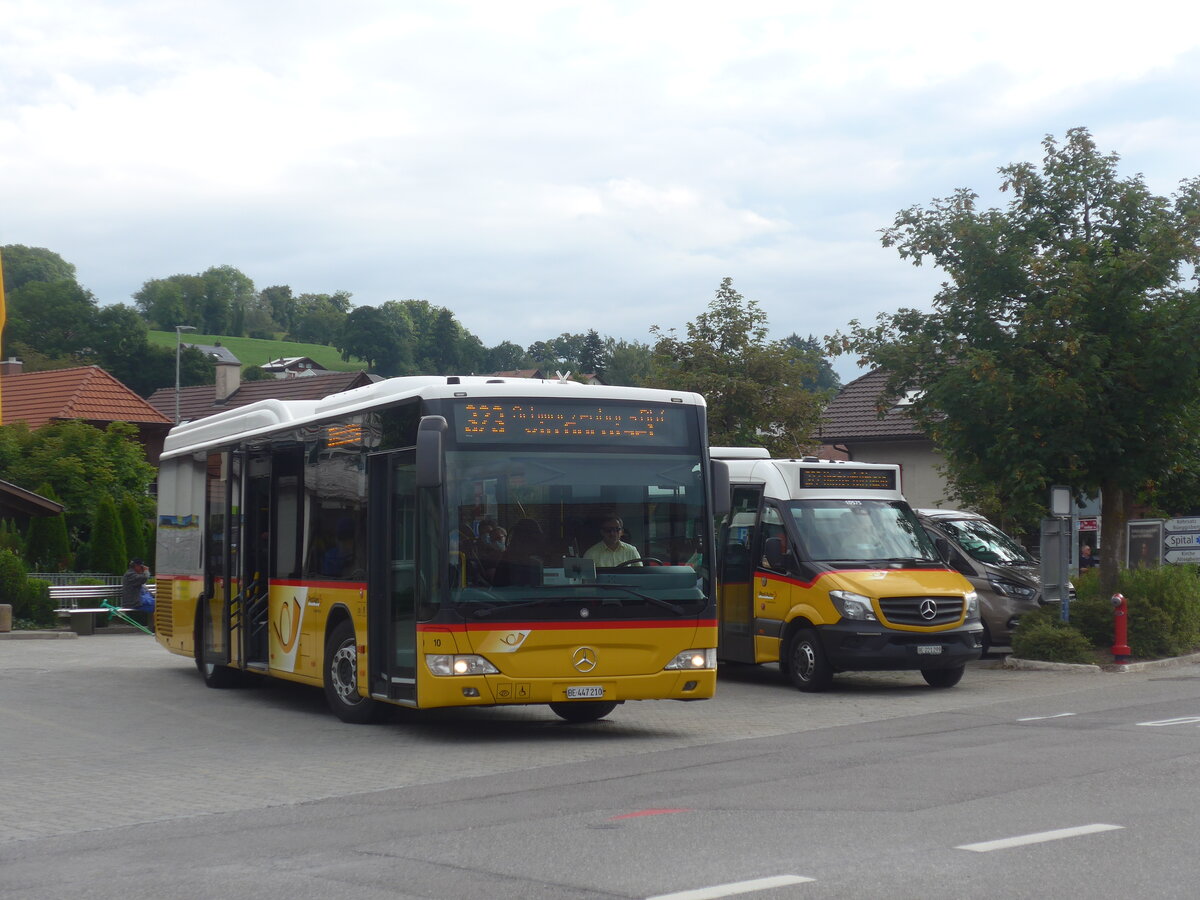 (227'010) - Engeloch, Riggisberg - Nr. 10/BE 447'210 - Mercedes am 7. August 2021 in Riggisberg, Post