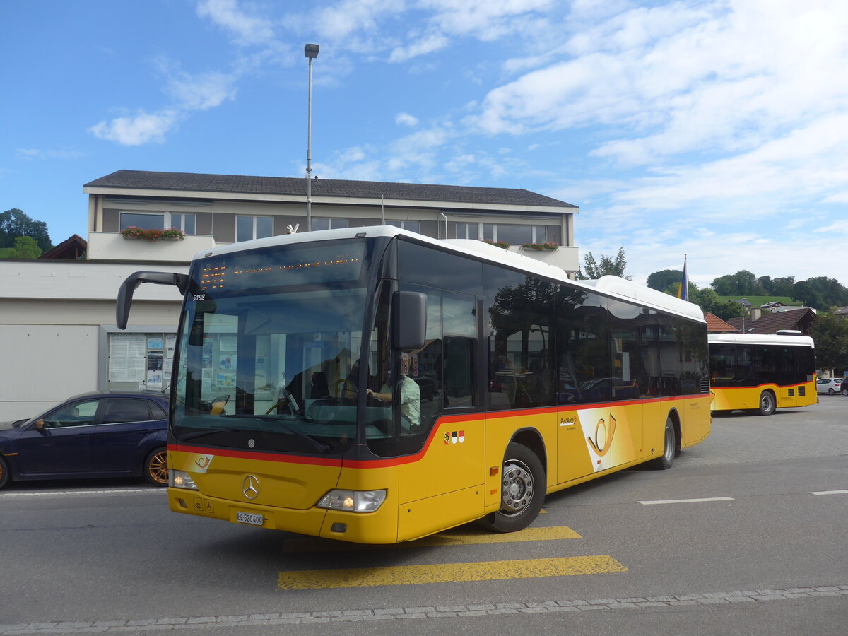 (227'039) - Engeloch, Riggisberg - Nr. 4/BE 520'404 - Mercedes am 7. August 2021 in Riggisberg, Post