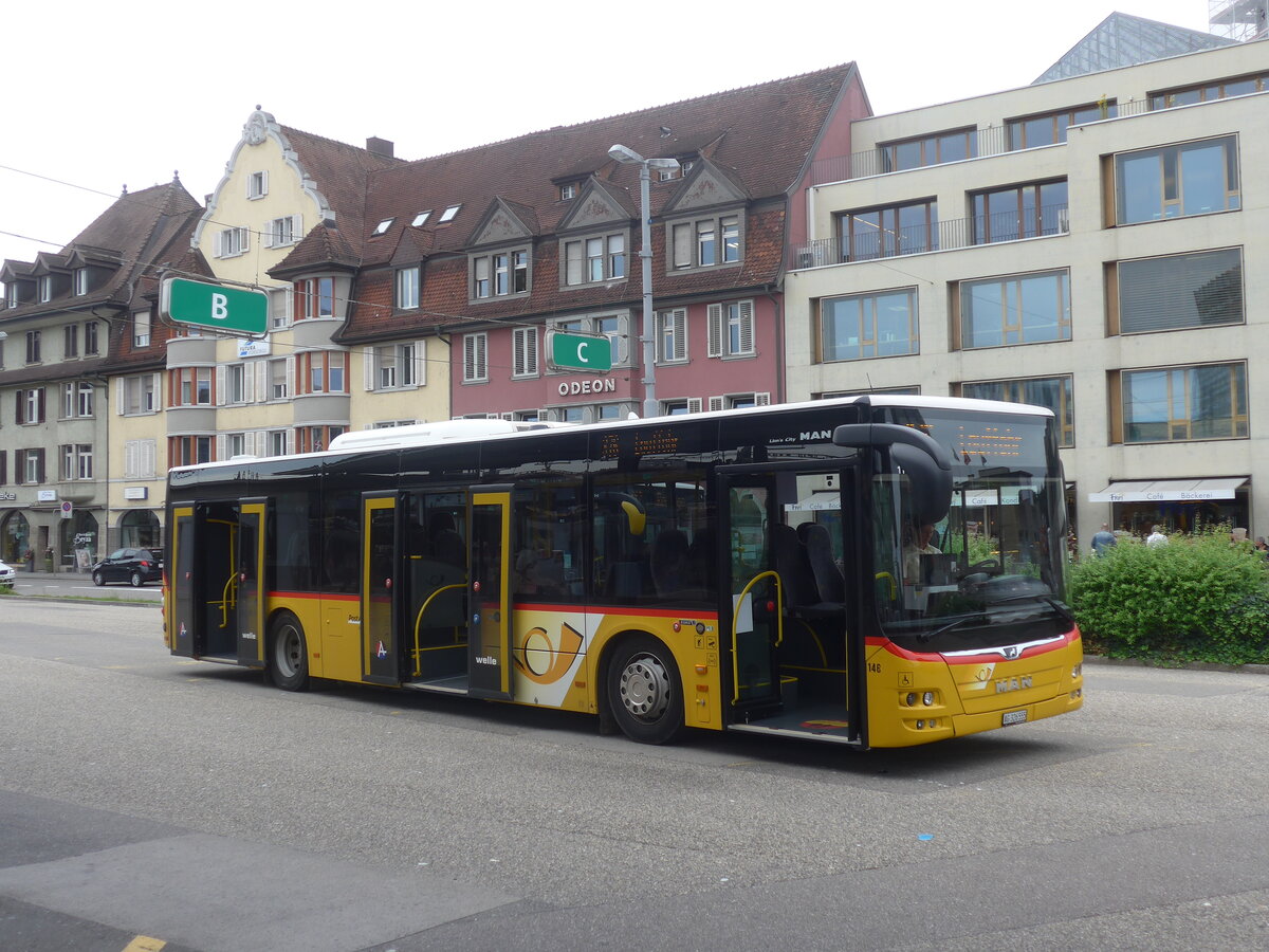 (227'217) - Voegtlin-Meyer, Brugg - Nr. 146/AG 326'555 - MAN am 9. August 2021 beim Bahnhof Brugg