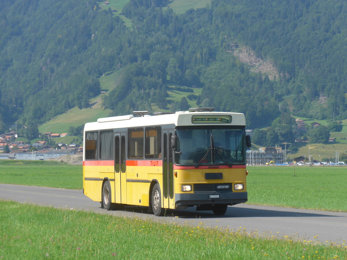 (227'448) - Honegger, Gontenschwil - AG 529'613 - NAW/Hess (ex Hutter, Diepoldsau; ex Schnider, Schpfheim) am 21. August 2021 in Interlaken, Flugplatz