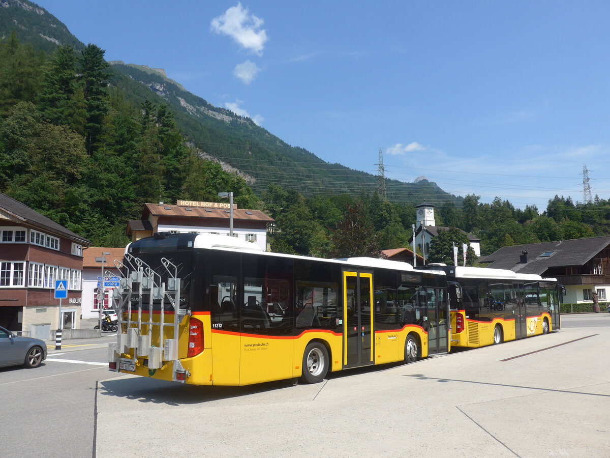 (227'466) - Flck, Brienz - Nr. 21/BE 868'721 - Mercedes am 21. August 2021 in Innertkirchen, Grimseltor