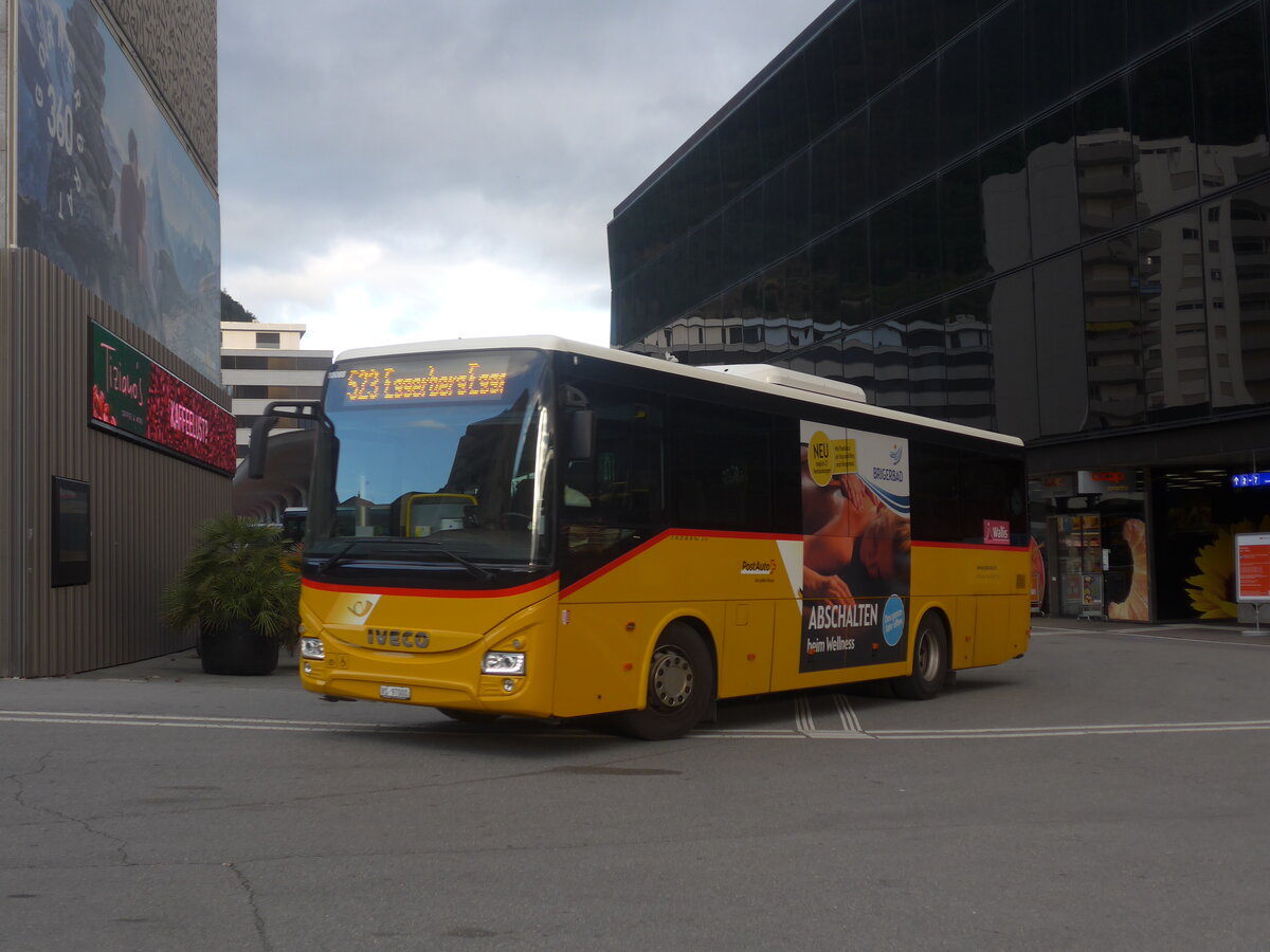 (227'593) - BUS-trans, Visp - VS 97'000 - Iveco am 29. August 2021 beim Bahnhof Visp