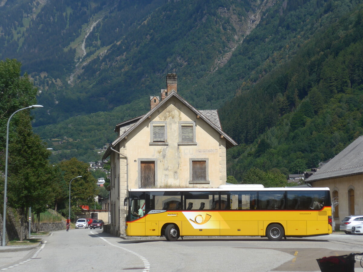 (227'948) - PostAuto Graubnden - GR 160'326 - Setra (ex AutoPostale Ticino) am 11. September 2021 in Mesocco, Stazione