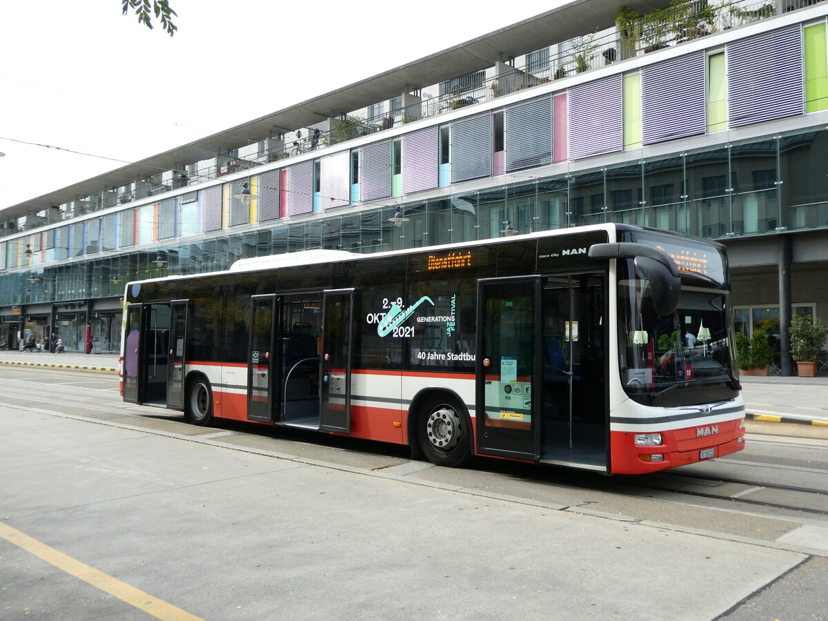 (228'474) - PostAuto Ostschweiz - TG 158'222 - MAN am 27. September 2021 beim Bahnhof Frauenfeld